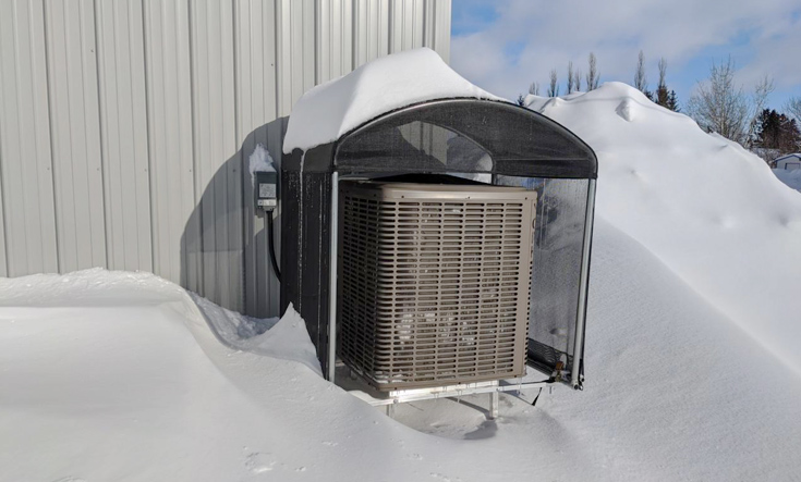 How to Protect your Residential Heat Pump From Snow And Ice